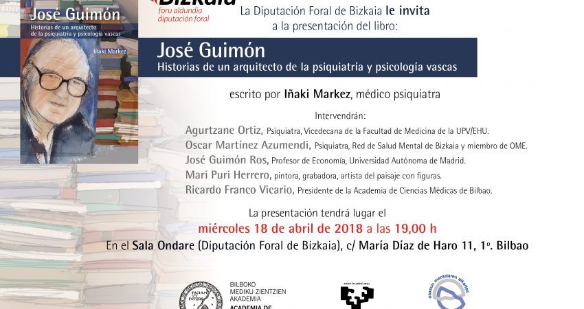 Presentación del libro «José Guimón, historias de un arquitecto de la ...