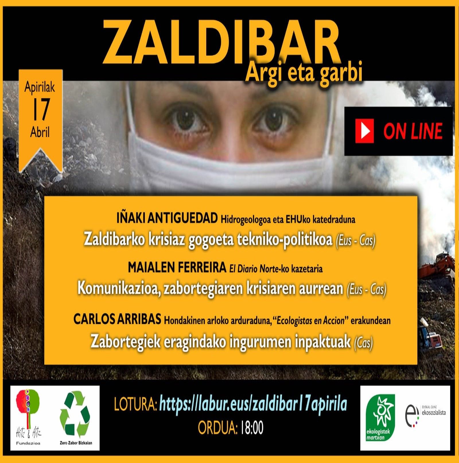 Zaldibar: Argi eta garbi (on line)
