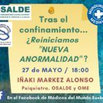 Tras el confinamiento, iniciamos "NUEVA ANORMALIDAD"?