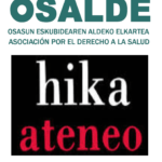 Jornadas sobre salud y pandemia en Hika Ateneo de Bilbao