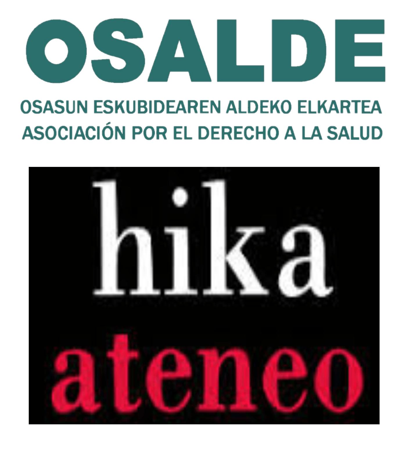 Jornadas sobre salud y pandemia en Hika Ateneo de Bilbao