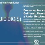 Suicidio: Conversación entre Guillermo Renduelles y Ander Retolaza