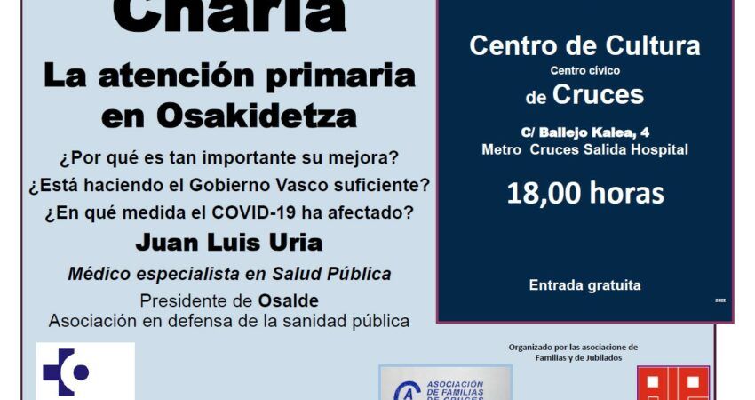 La Atención Primaria En Osakidetza – OSALDE