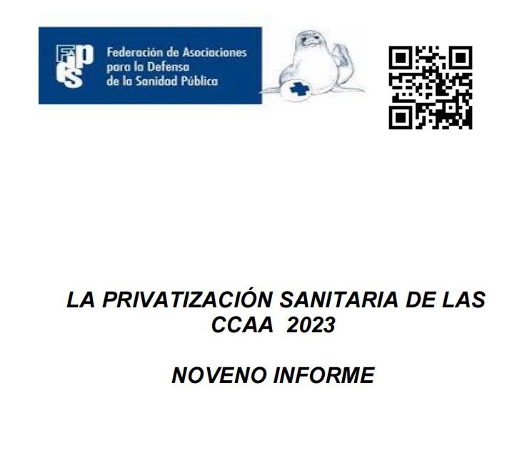 Informe FADSP: La privatización sanitaria en las CCAA