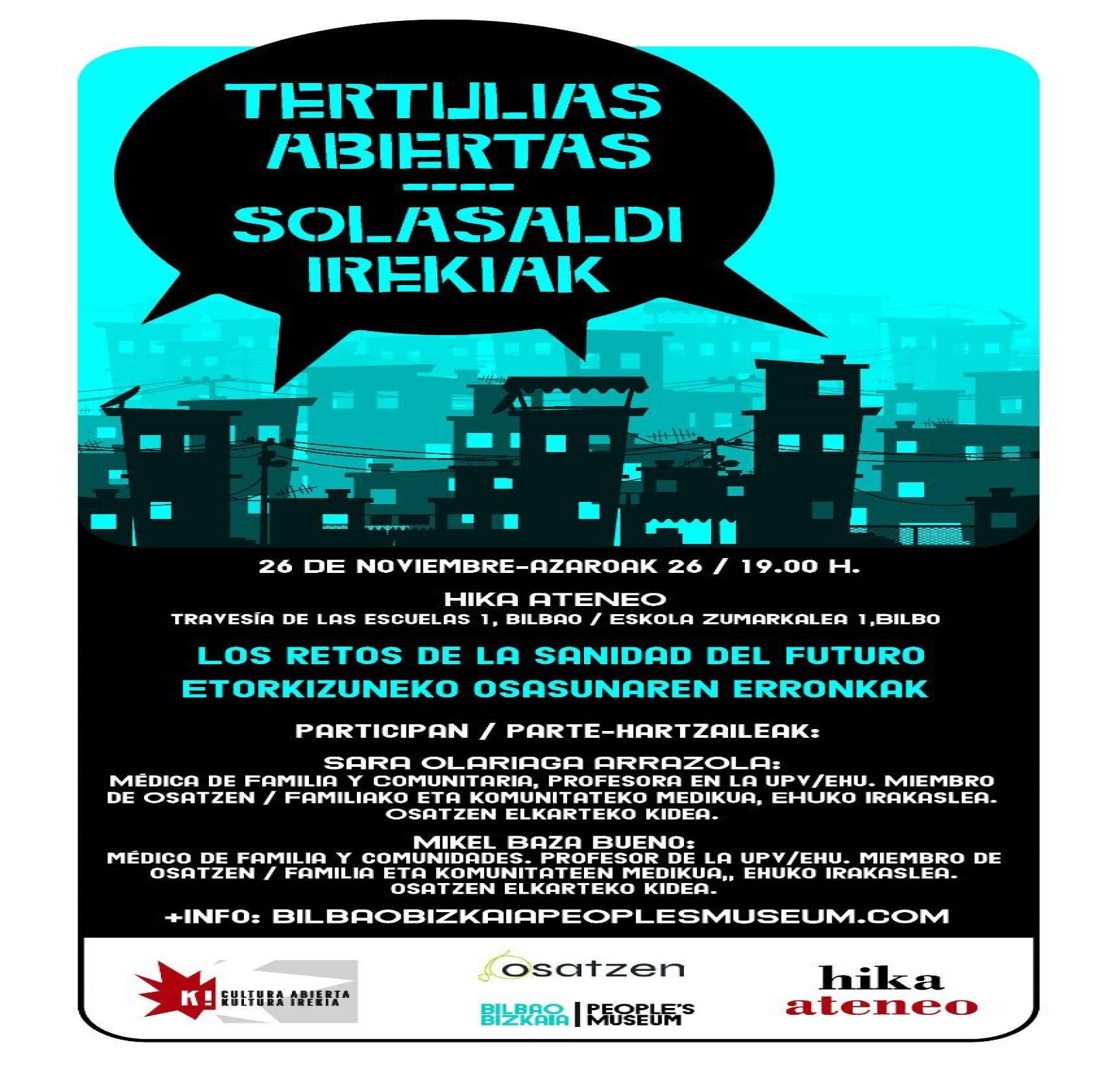 Osatzen: "Los retos de la sanidad del futuro"